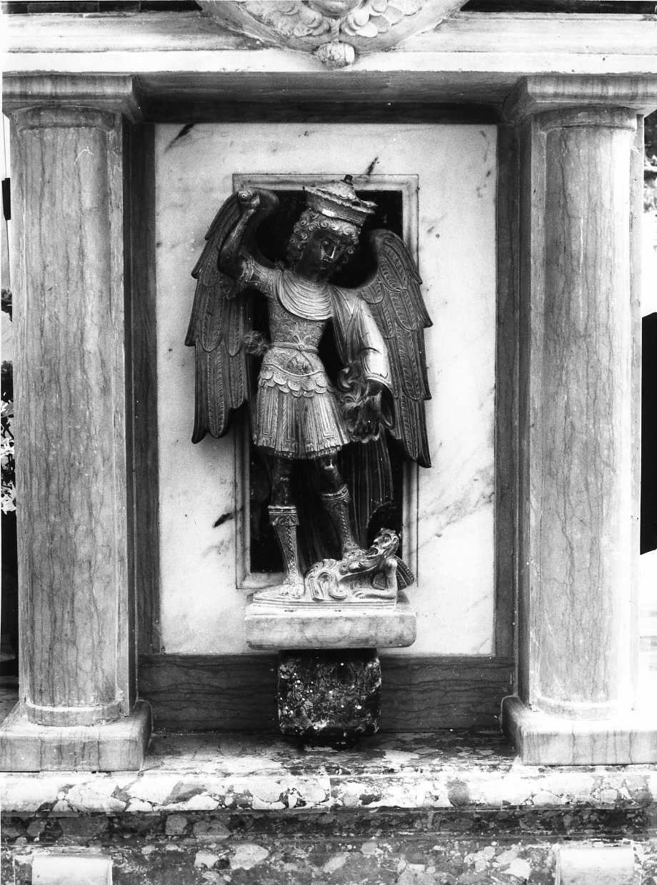 San Michele Arcangelo (statua) - bottega molisana (sec. XIX)