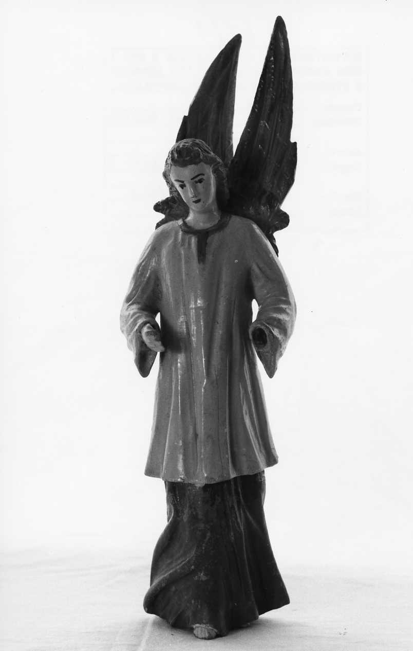 angeli (statuetta di presepio, serie) - bottega napoletana (sec. XVIII)