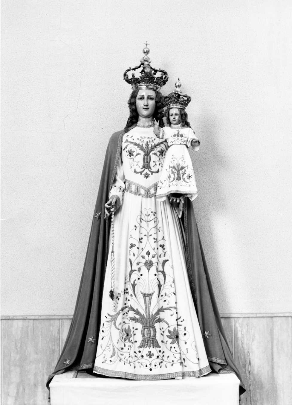Madonna del Rosario (manichino) - bottega napoletana (seconda metà sec. XVIII)