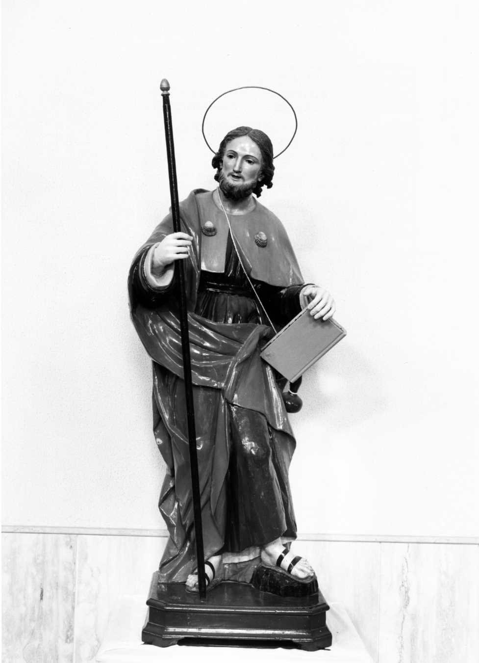 San Giacomo il Maggiore (statua) - bottega napoletana (seconda metà sec. XVIII)