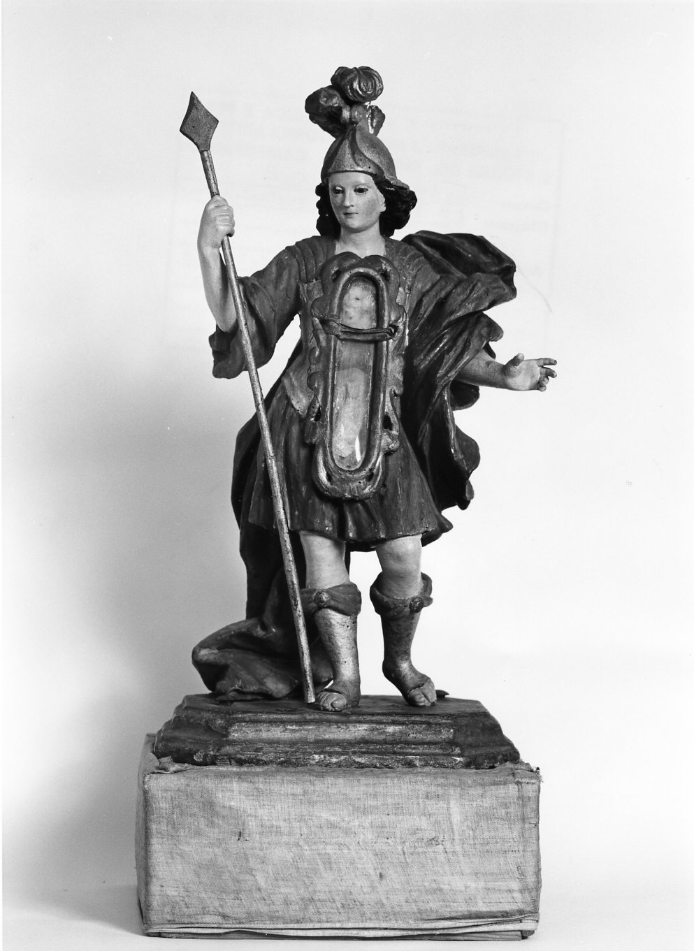 San Giorgio (reliquiario - a statuetta, opera isolata) - bottega molisana (sec. XVIII)