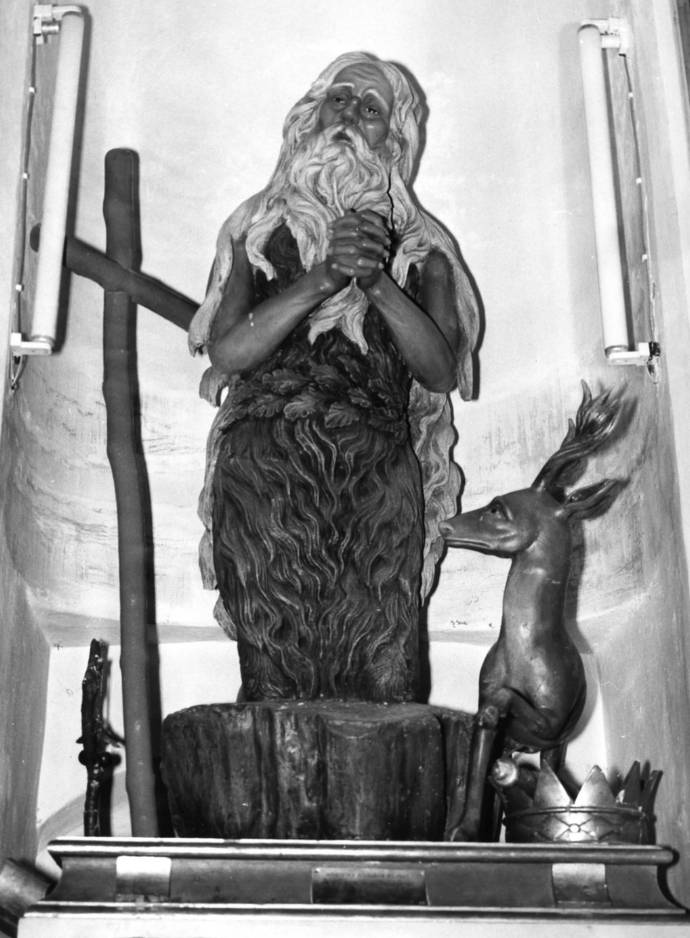 Sant'Onofrio (statua) - bottega abruzzese (sec. XIX)