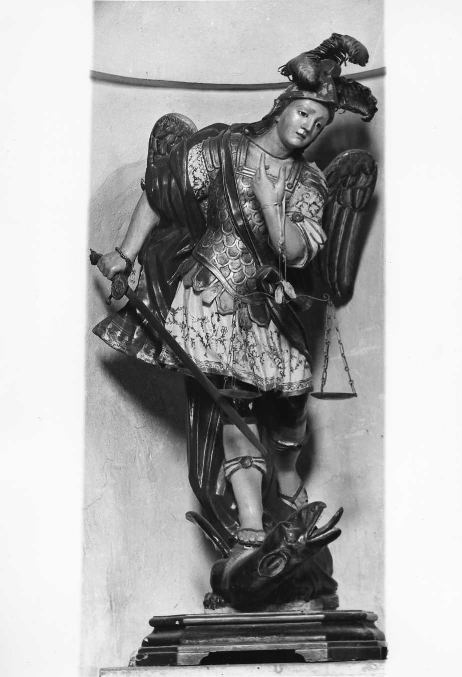 San Michele Arcangelo (statua) - bottega molisana (fine sec. XIX)