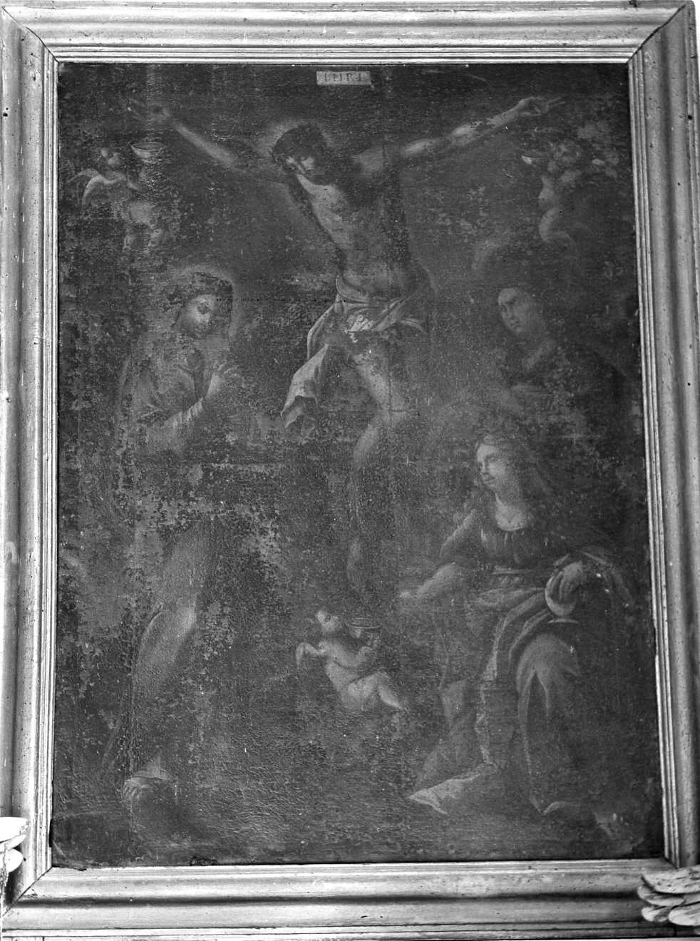 crocifissione di Cristo (dipinto) di Petti Periteo (sec. XVIII)