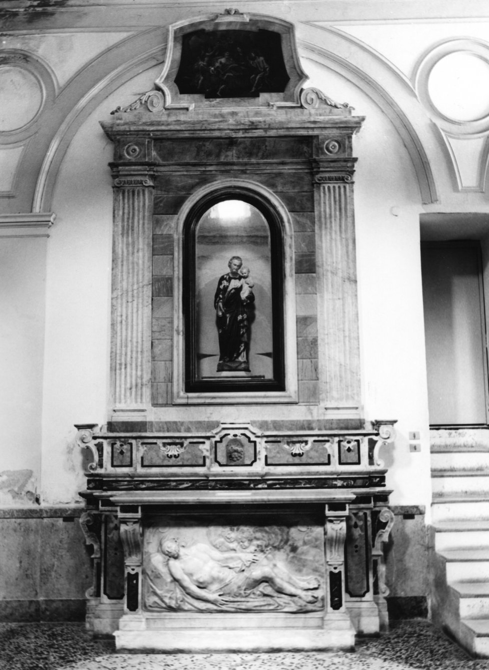 altare - bottega Italia meridionale (secc. XVIII/ XIX)