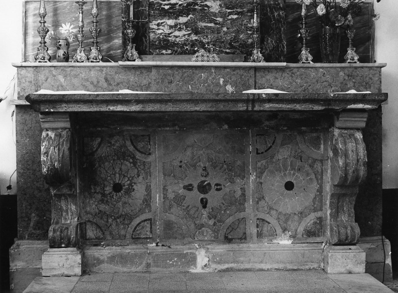 altare, opera isolata - bottega molisana (fine/inizio secc. XVIII/ XIX)