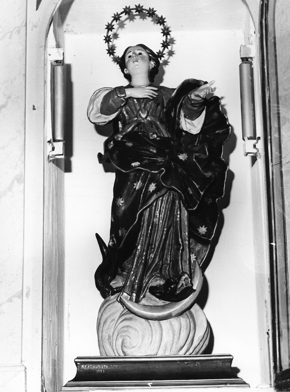 Madonna Immacolata (statua, opera isolata) - bottega molisana (seconda metà sec. XIX)