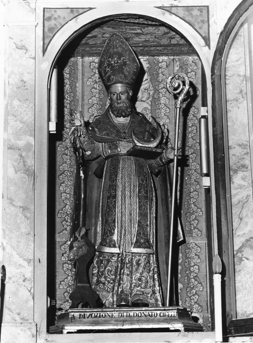 San Donato (statua, opera isolata) - bottega molisana (sec. XIX)