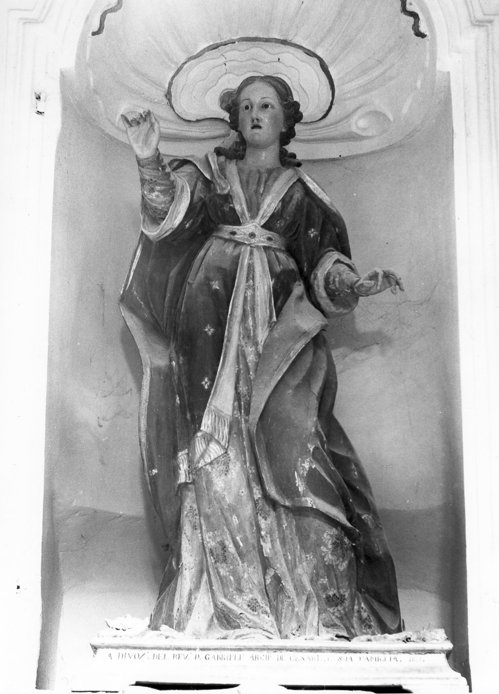 Santa Filomena (statua) - bottega molisana (sec. XIX)