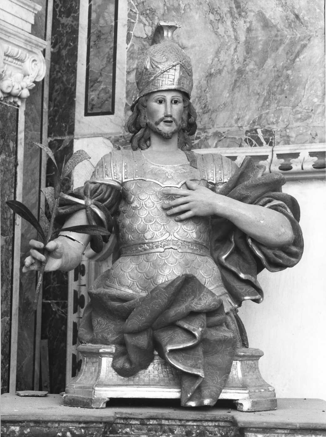 Sant'Alessandro (busto) - bottega napoletana (primo quarto sec. XIX)