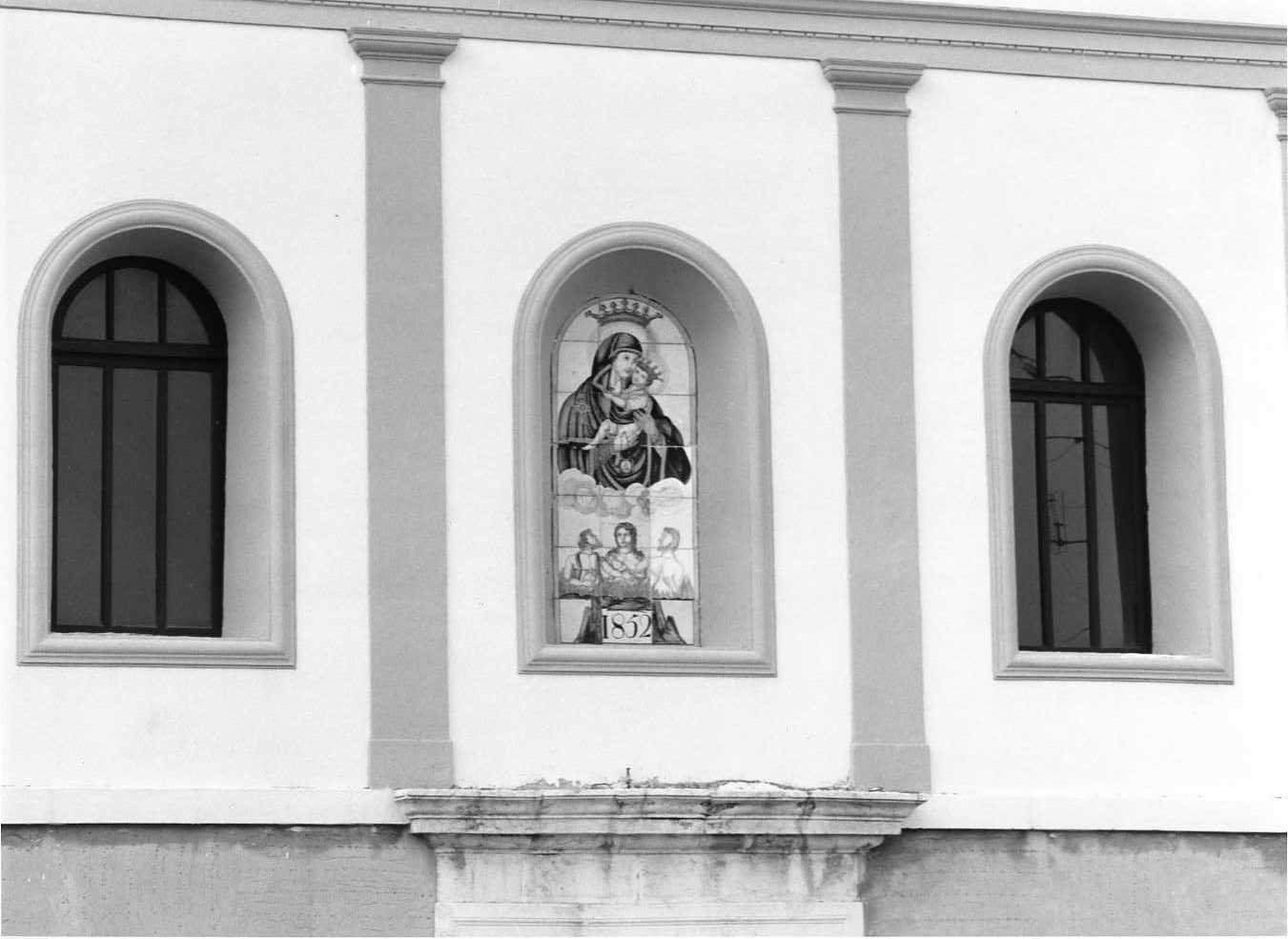 Madonna del Carmelo (decorazione) - ambito molisano (sec. XIX)