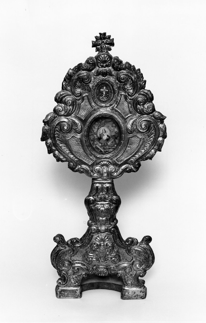 reliquiario - a ostensorio di Sisino Gabriele (secondo quarto sec. XIX)