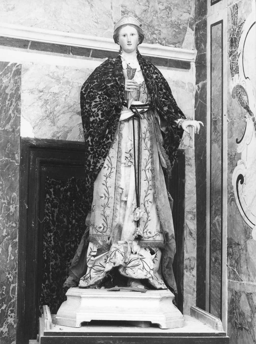 Santa Cristina (statua) - bottega napoletana (ultimo quarto sec. XVIII)