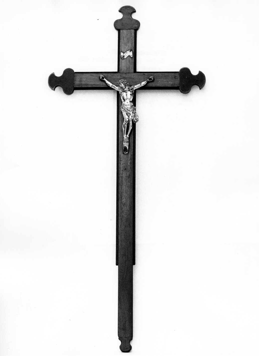 croce, opera isolata - bottega Italia meridionale (sec. XIX)