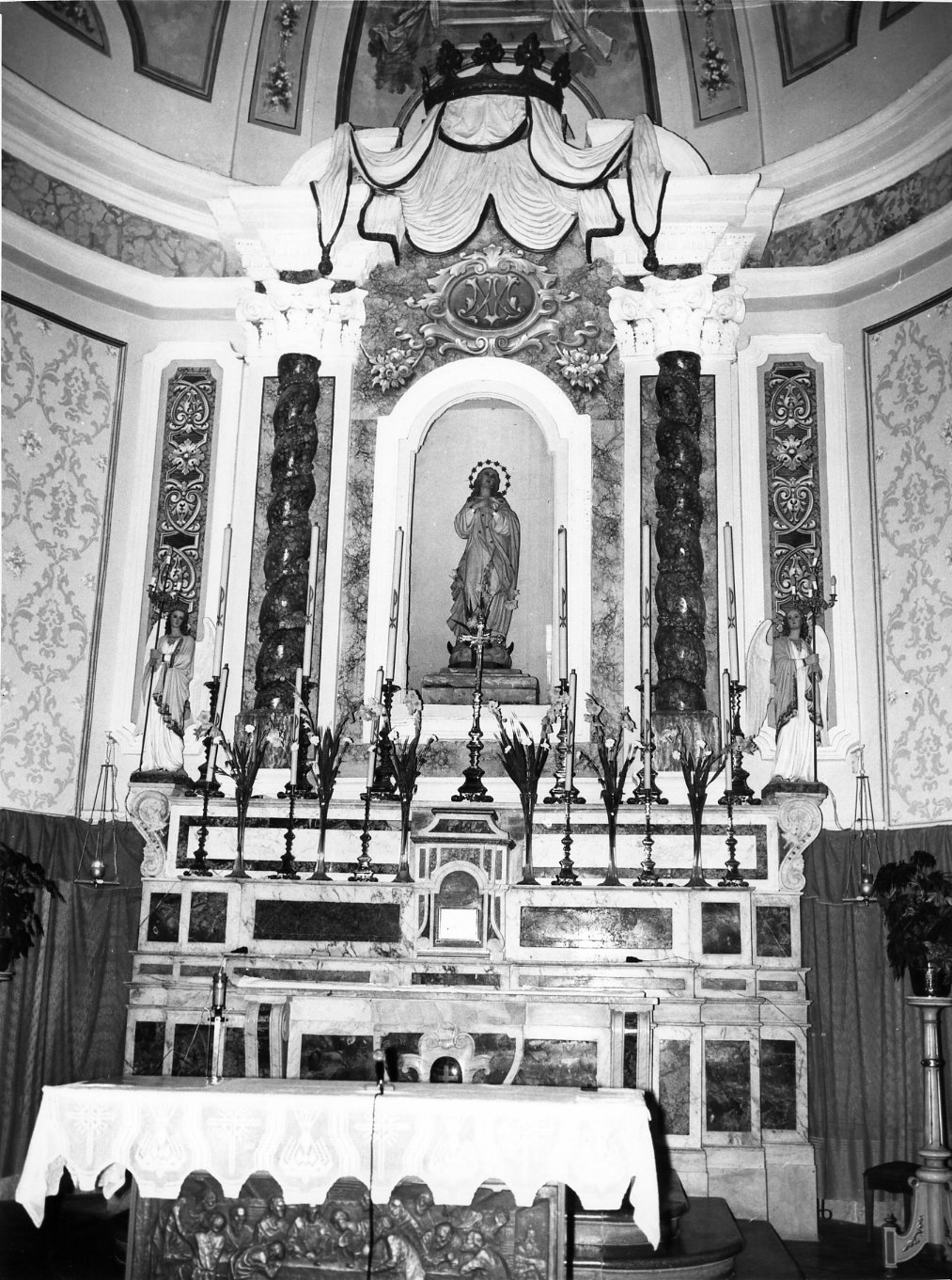 altare, opera isolata - bottega napoletana (sec. XIX)