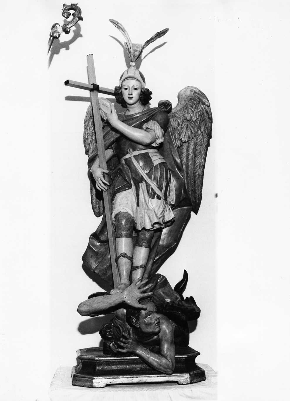 San Michele Arcangelo (statua) - bottega molisana (prima metà sec. XVIII)