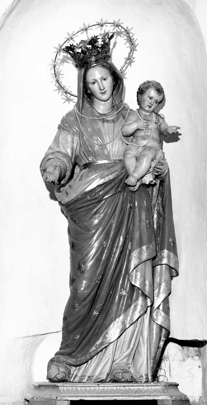 Madonna con Bambino (statua) - bottega molisana (sec. XIX)