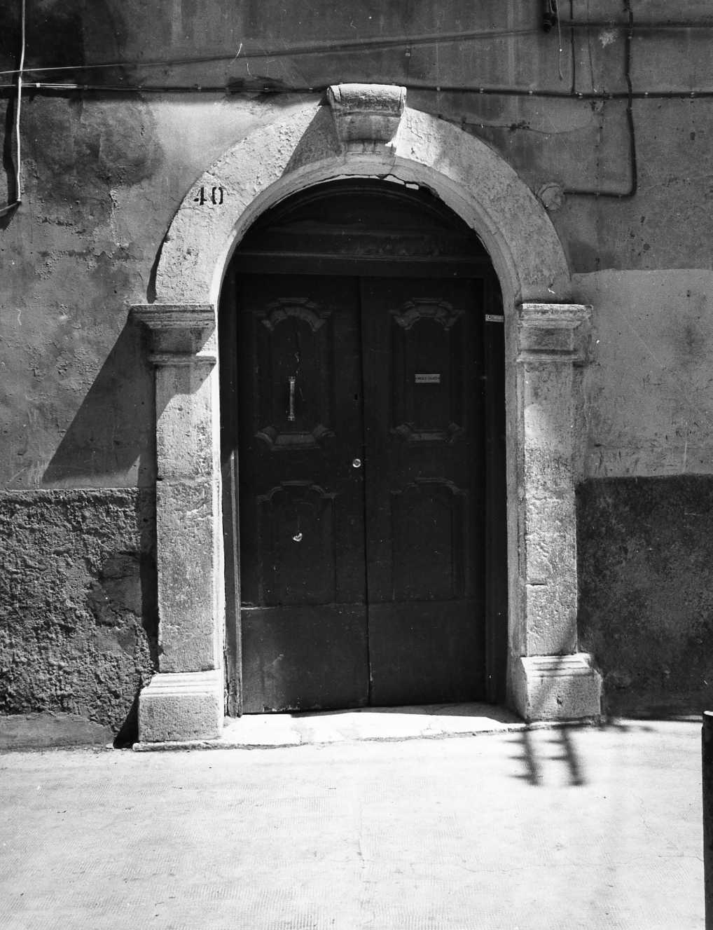 portale - bottega Italia meridionale (secc. XVIII/ XIX)