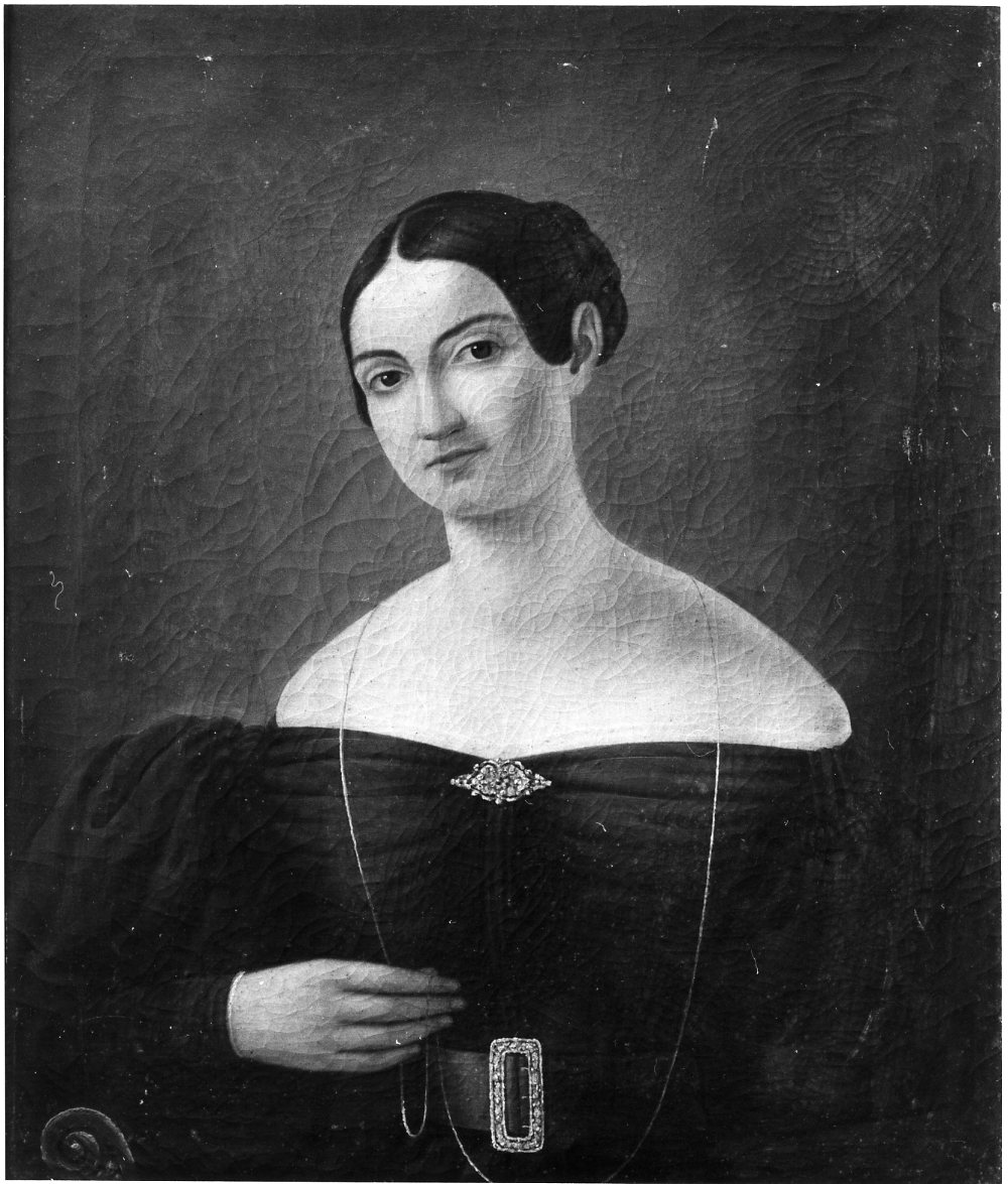 ritratto di Enrichetta Von Just (dipinto, opera isolata) - ambito napoletano (sec. XIX)