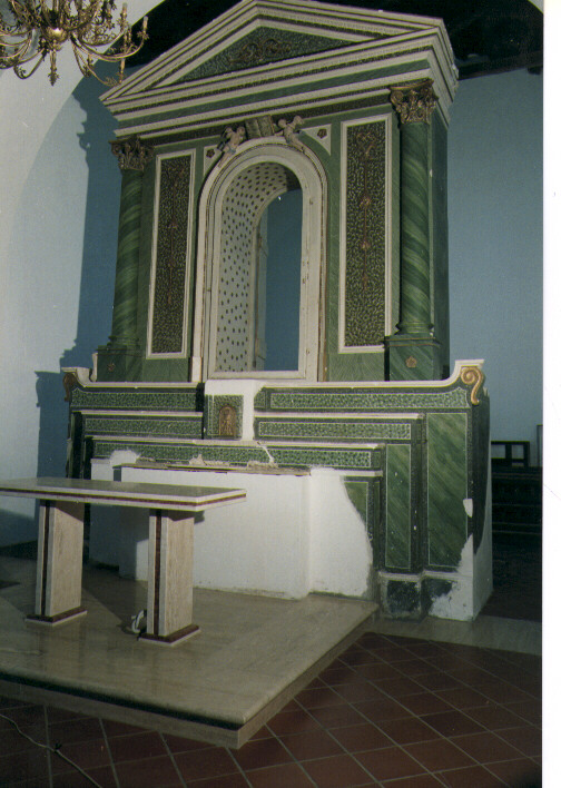 altare maggiore, opera isolata - bottega molisana (metà sec. XIX)