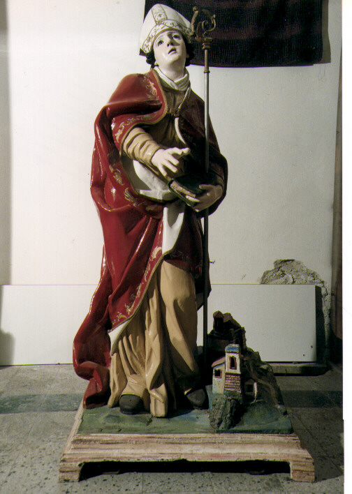 Sant'Emidio (statua, opera isolata) - bottega molisana (sec. XIX)