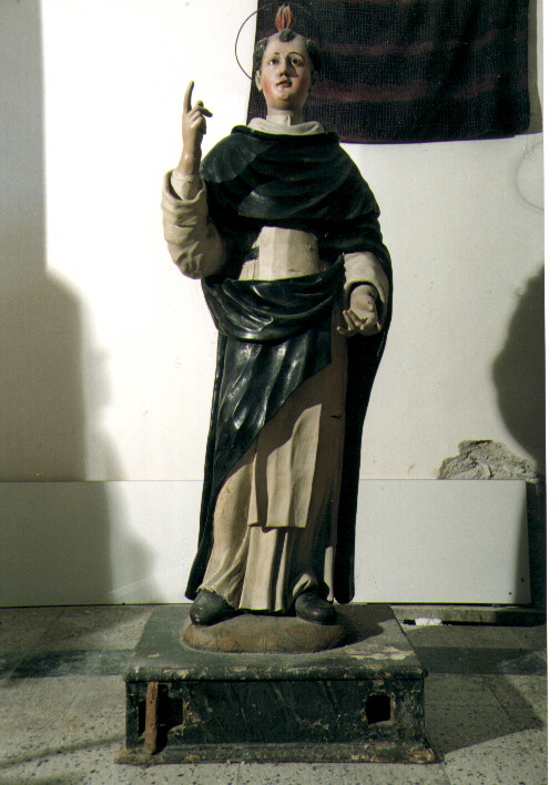 San Vincenzo Ferrer (statua, opera isolata) - bottega molisana (fine sec. XVIII)