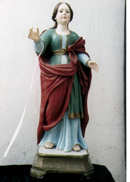 Santa Lucia (statua) - bottega molisana (sec. XIX)