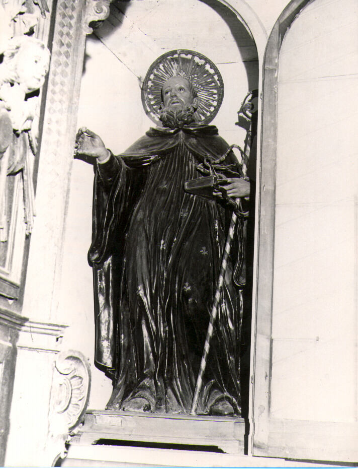 San Domenico (statua, opera isolata) di De Simone Nicodemo (attribuito) (sec. XVIII)