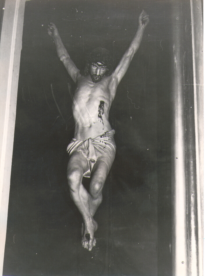 Cristo crocifisso (statua) - bottega molisana (metà sec. XIX)