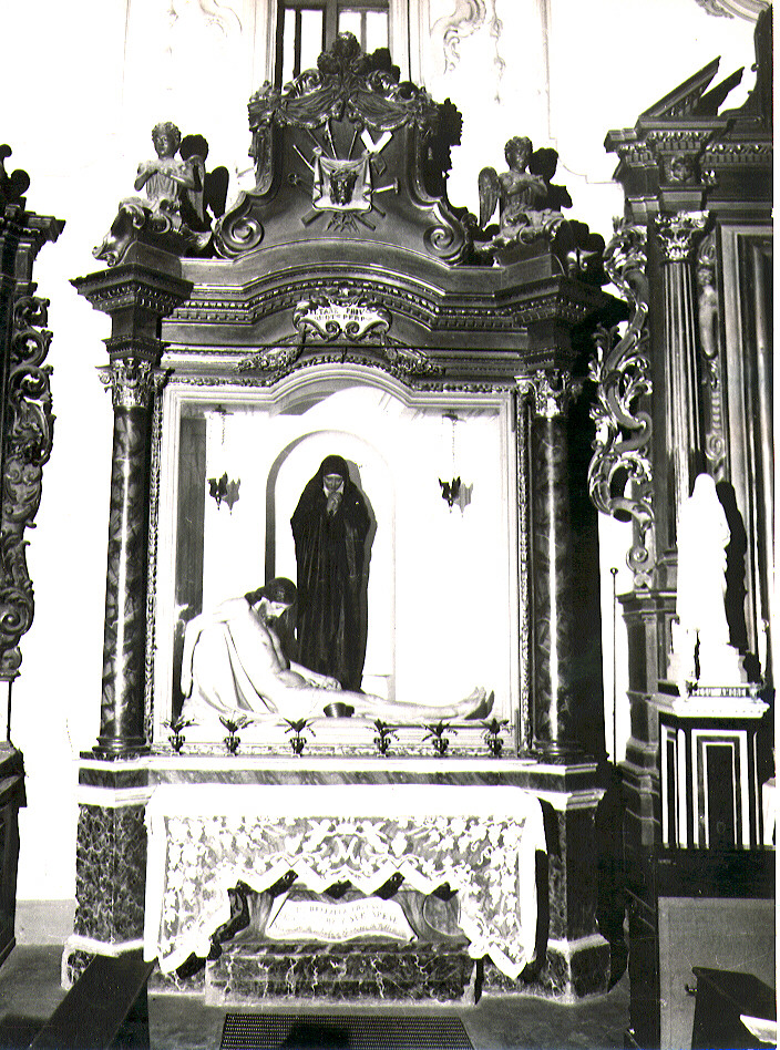 altare - a mensa di Di Tullio Michele (bottega), Pannunzio Luigi (attribuito) (sec. XIX)