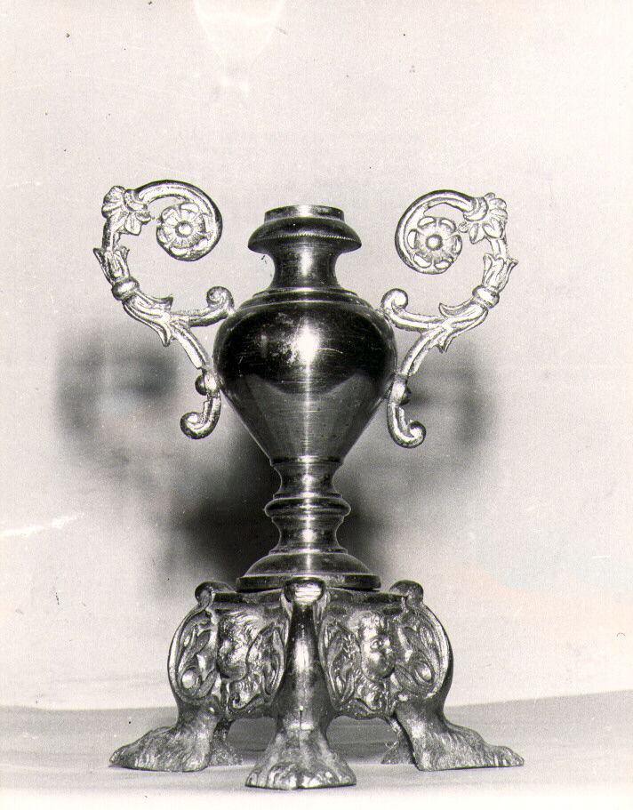 vaso d'altare, serie - bottega molisana (secc. XIX/ XX)