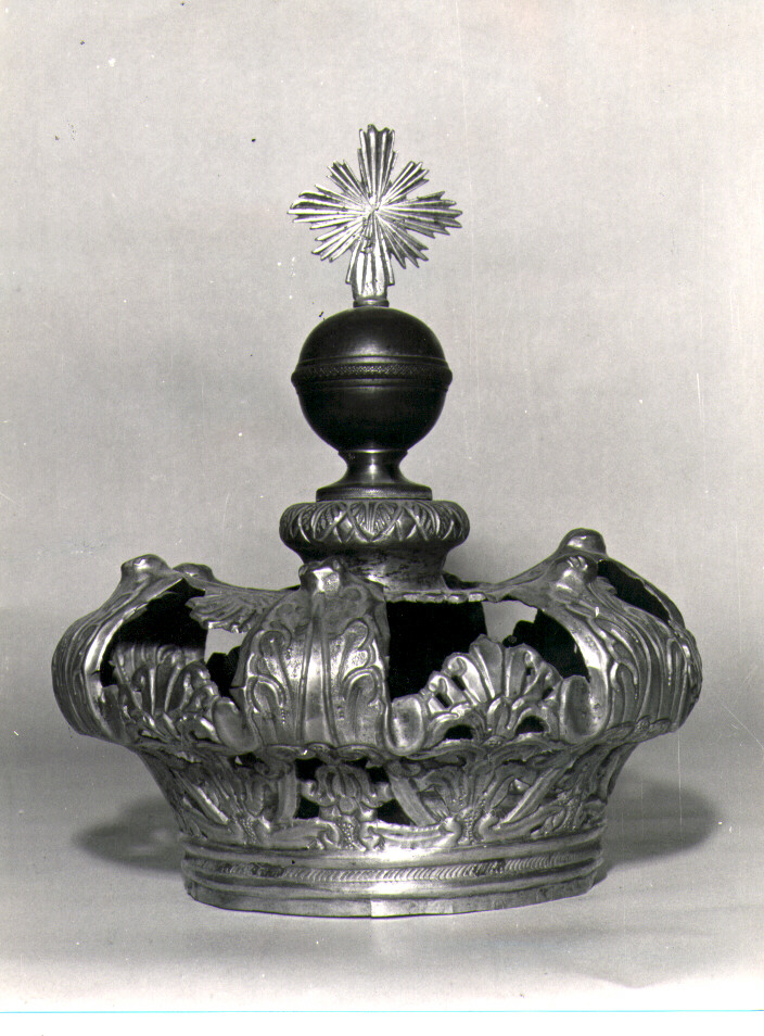corona da statua - bottega napoletana (prima metà sec. XIX)