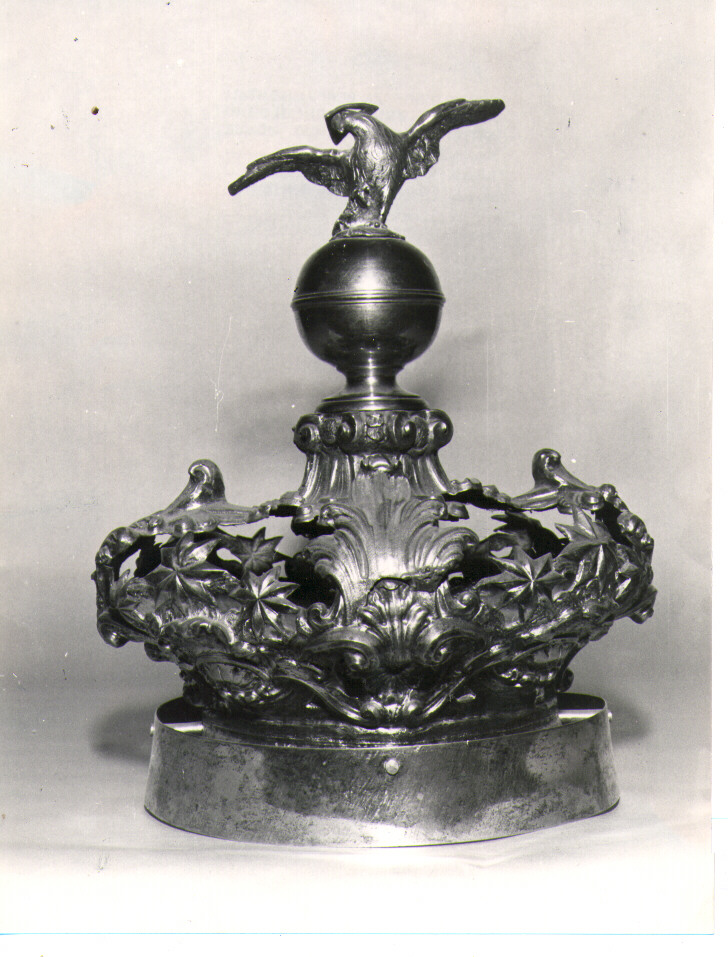 corona da statua - bottega napoletana (seconda metà sec. XVIII)