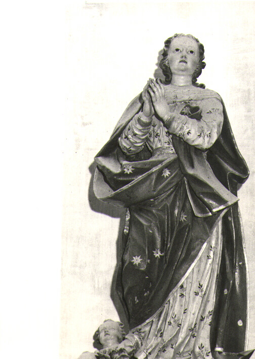 Madonna Immacolata (statua, opera isolata) di Di Zinno Paolo Saverio (bottega) (seconda metà sec. XVIII)