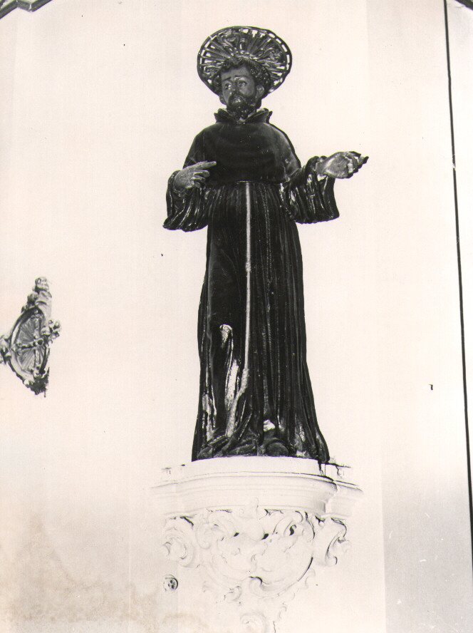 San Francesco (scultura, opera isolata) - bottega napoletana (seconda metà sec. XVIII)