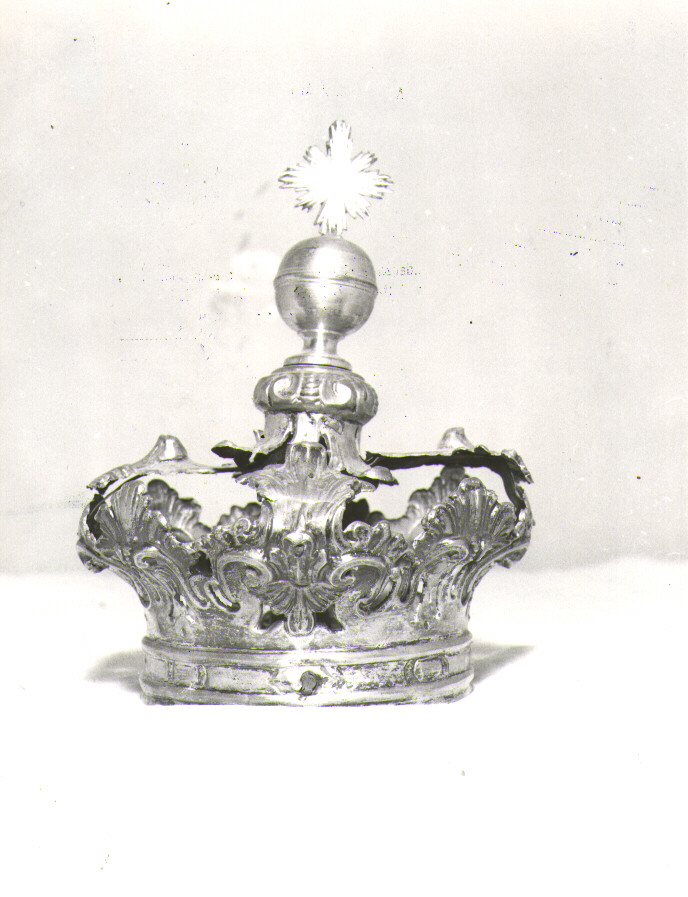 corona da statua - bottega agnonese (sec. XVIII)