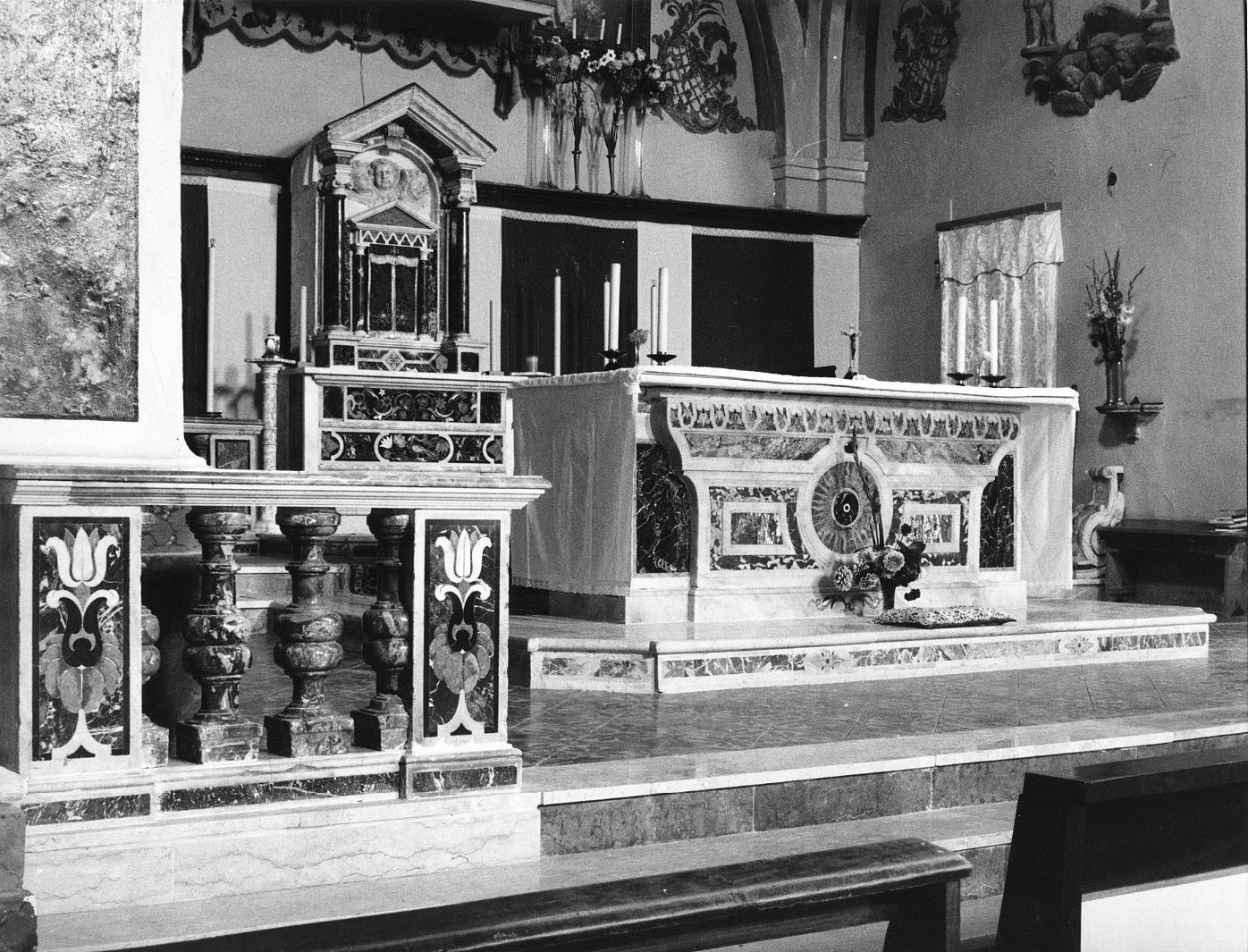 altare - bottega molisana (secc. XVIII/ XX)
