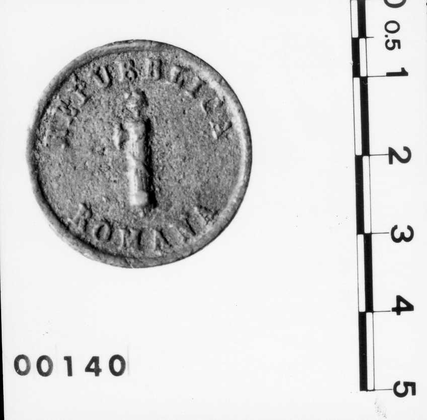 moneta - baiocco (sec. XIX d.C)