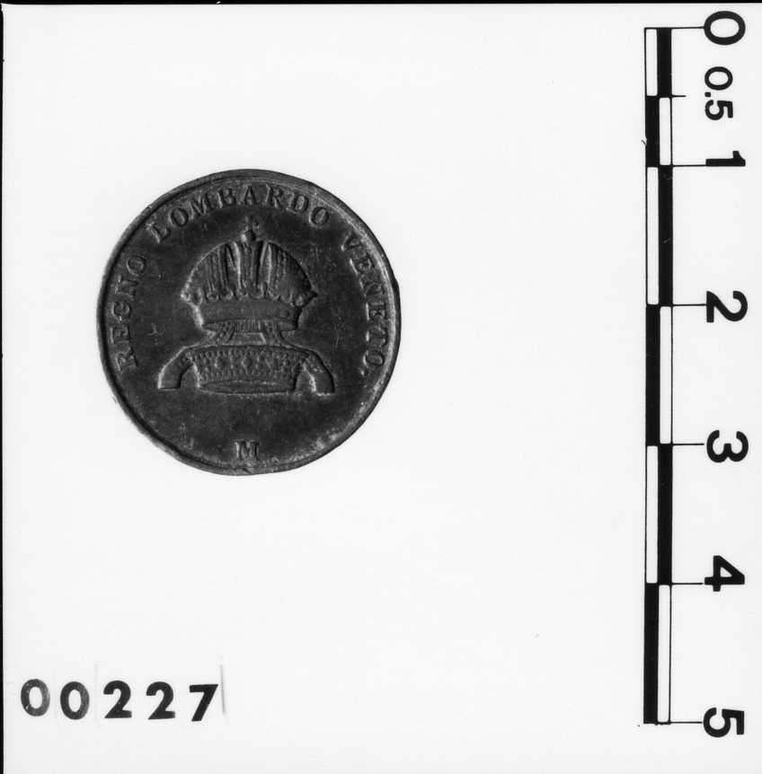 moneta - 3 centesimi (sec. XIX d.C)