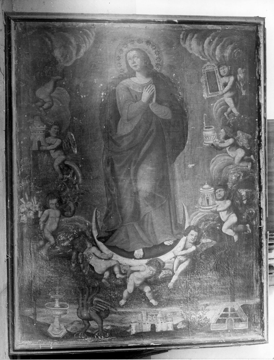 Madonna Immacolata (dipinto) - ambito molisano (sec. XVIII)