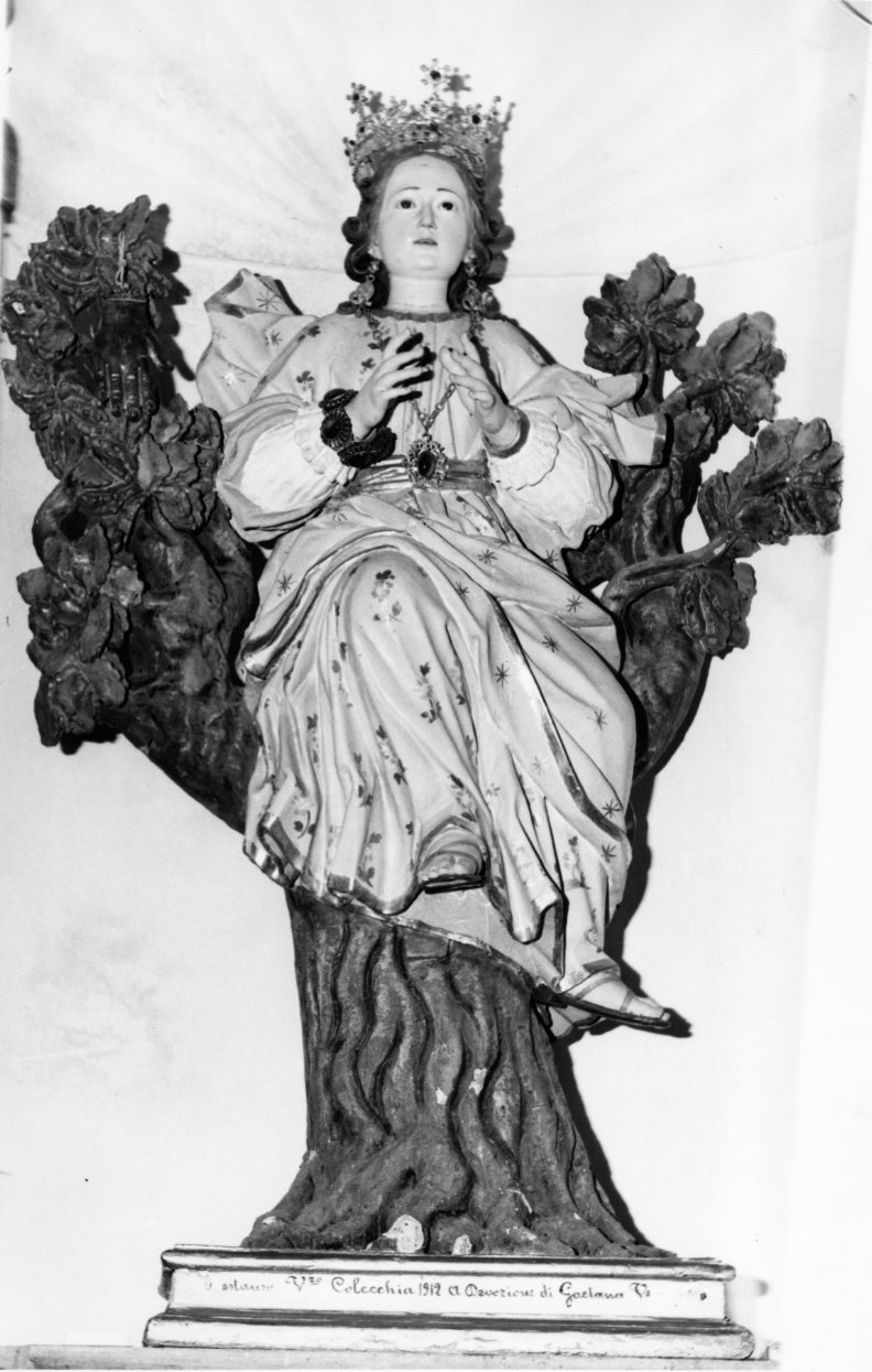 Madonna Incoronata di Foggia (statua) - bottega molisana (secc. XVIII/ XIX)