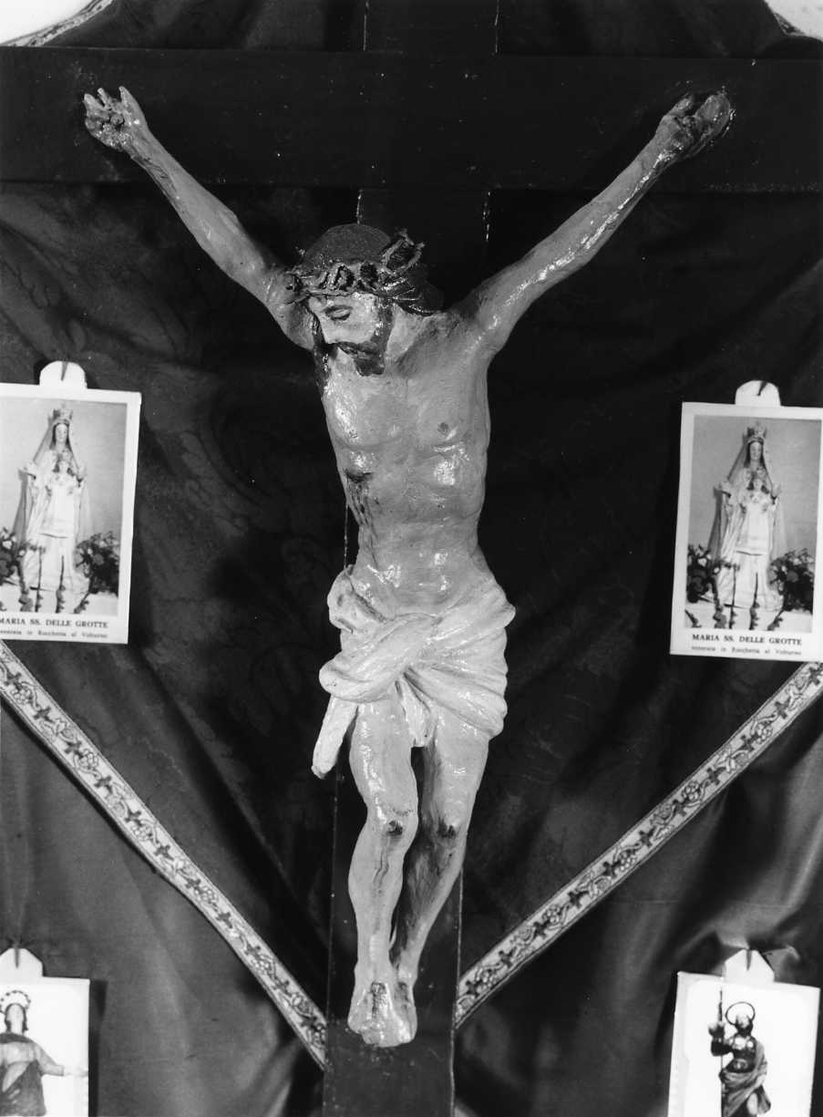 Cristo crocifisso (statuetta) - bottega napoletana (secc. XVIII/ XIX)