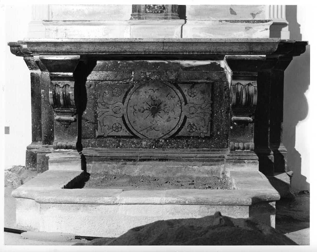 altare - a mensa - bottega molisana (terzo quarto sec. XVIII)