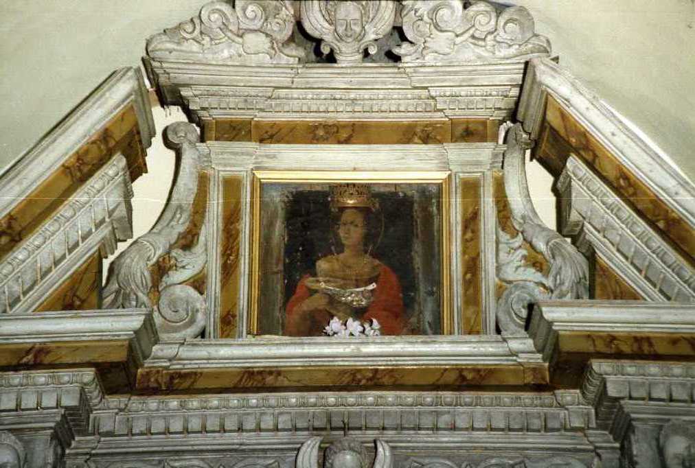 Santa Lucia (dipinto) - ambito Italia meridionale (fine sec. XIX)