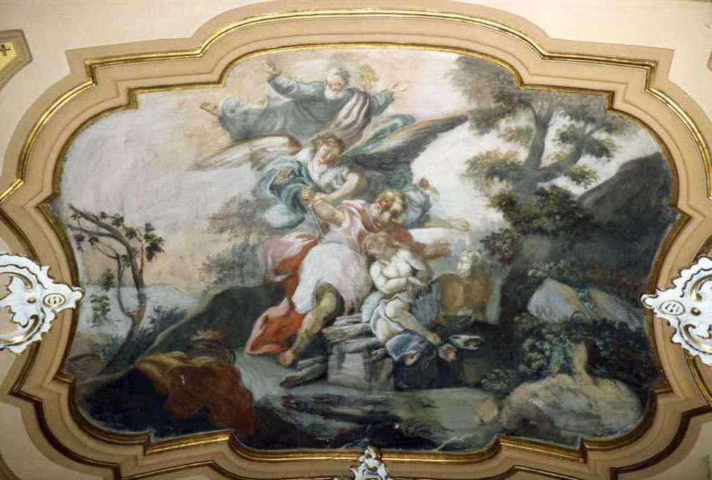 sacrificio di Isacco (dipinto) di Palumbo G (attribuito) (seconda metà sec. XVIII)