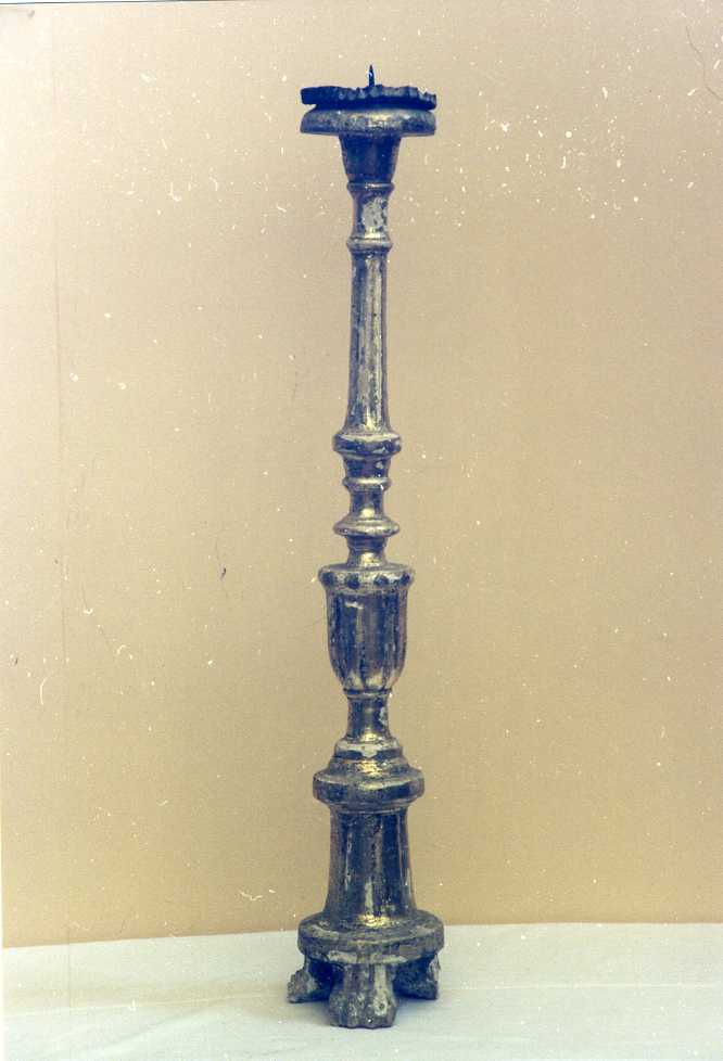 candelabro, serie - bottega molisana (sec. XVIII)