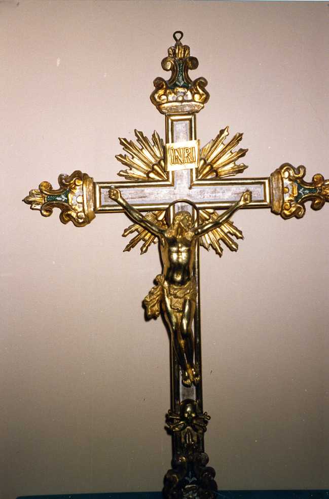 croce processionale - bottega molisana (sec. XVIII)