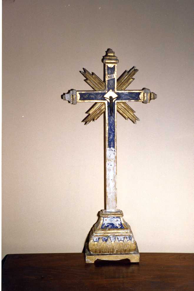 croce d'altare - bottega molisana (fine sec. XVIII)