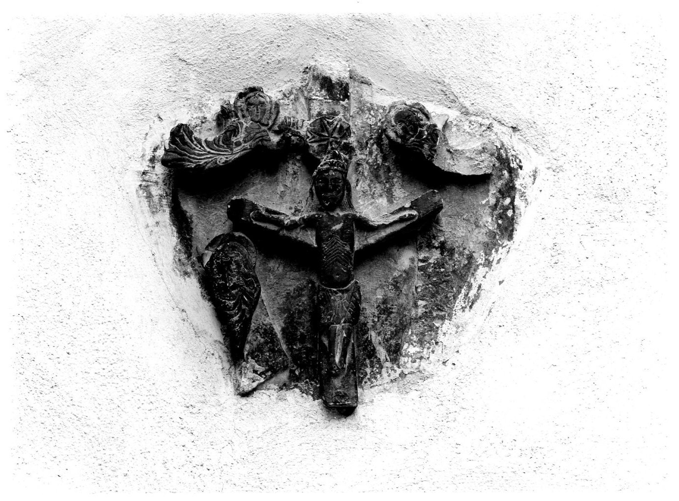 La Crocifissione (rilievo) - bottega molisana (fine/inizio secc. XII/ XIII)