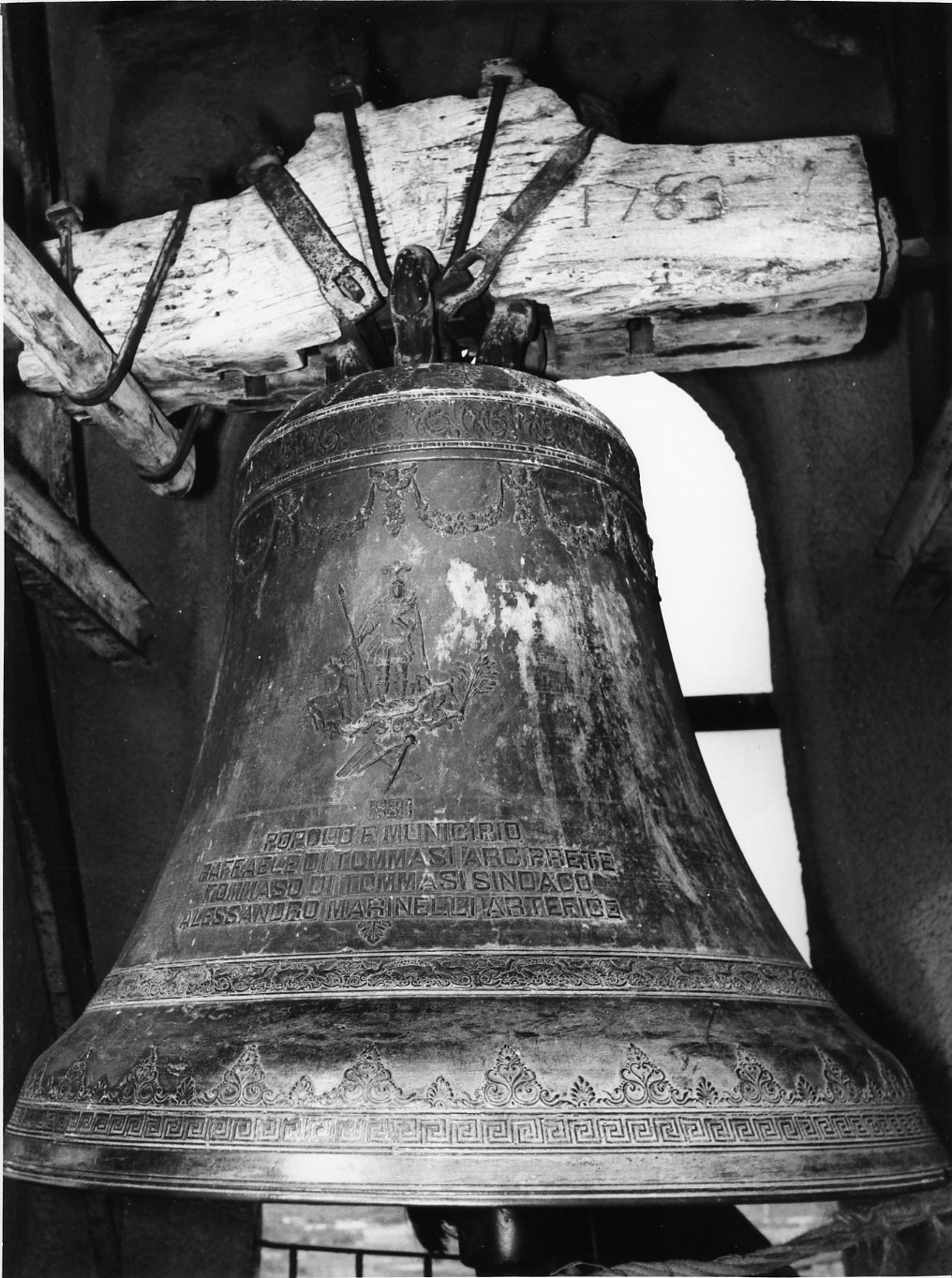 campana, opera isolata di Marinelli Alessandro (sec. XIX)